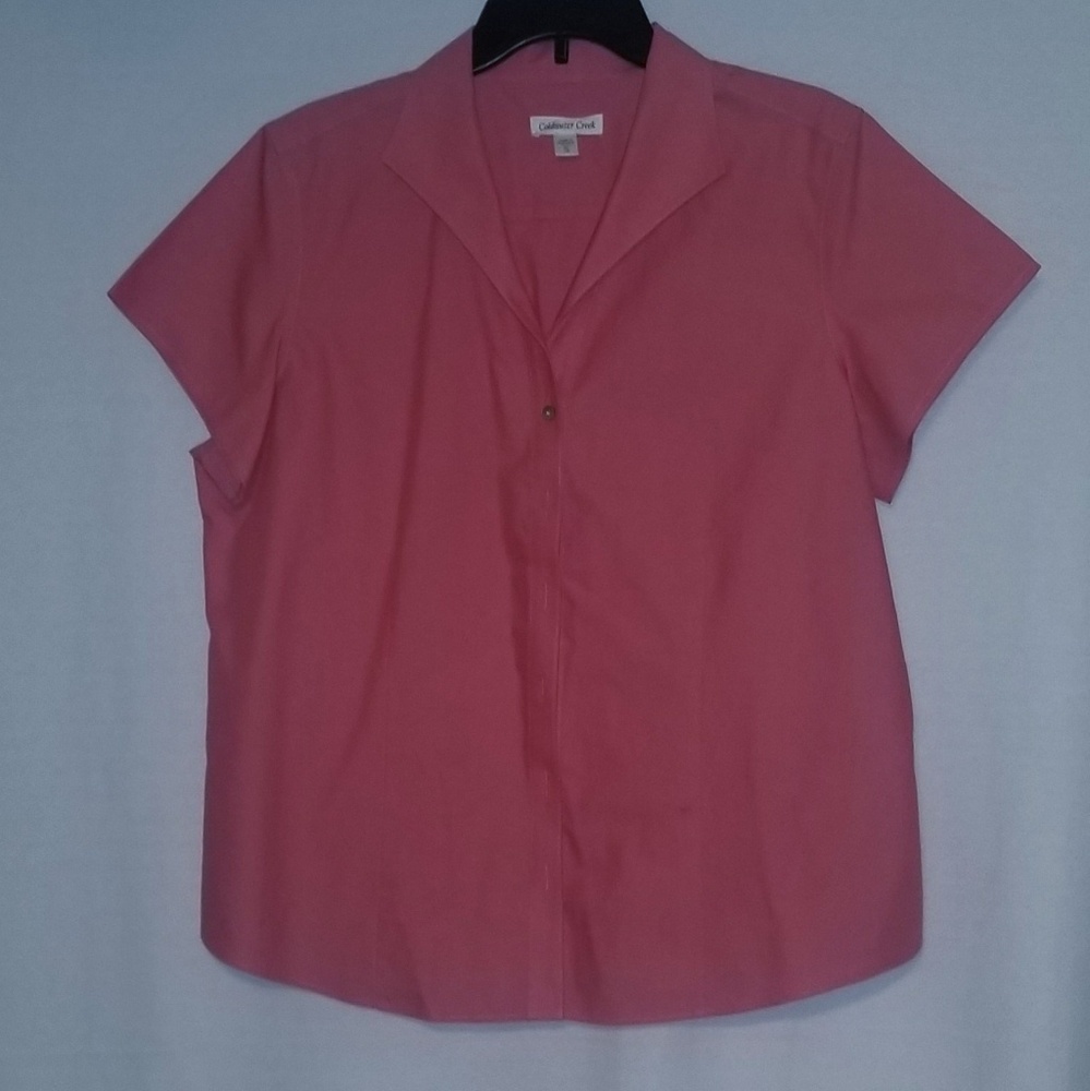 Coldwater Creek Button up Blouse Size XL